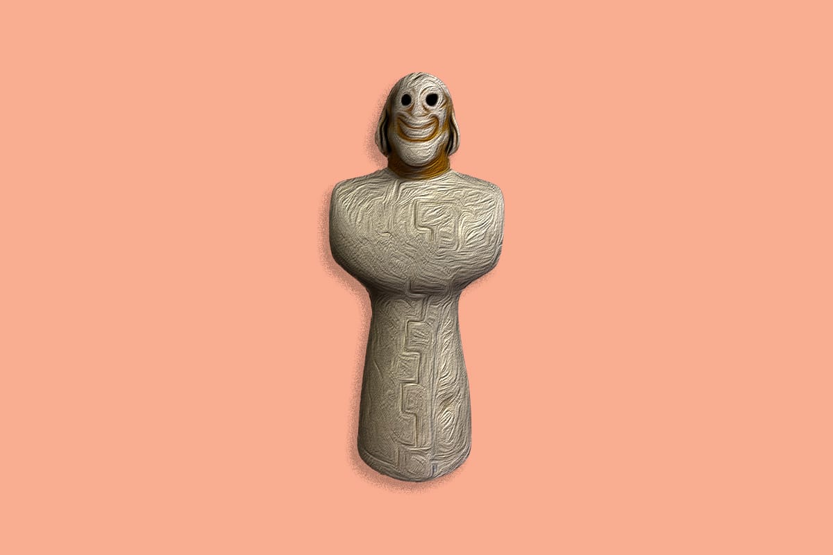 Like Kronk through an hourglass
